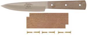 4" Beartooth Paring Knife Kit with Walnut Handles